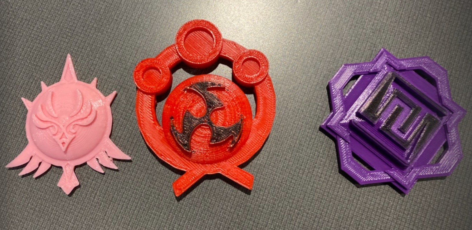 Visions from Genshin Impact