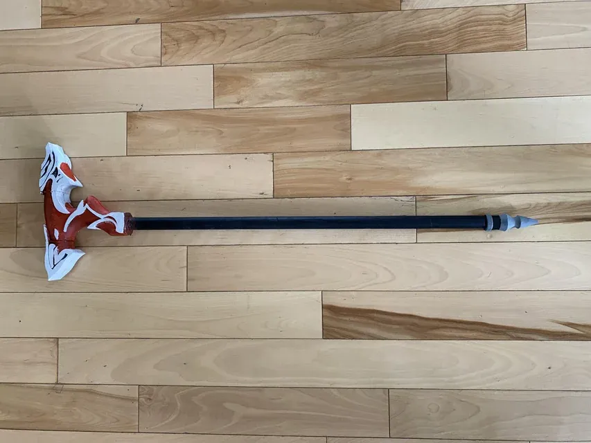 Welt Cane, 3D print and wood